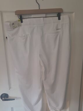adidas White Performance Softball NWT